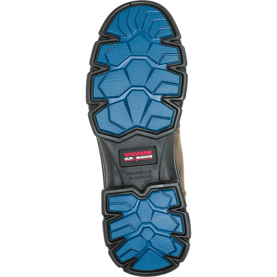 Wolverine Men's Durashocks Slip Resistant Icon 6" Soft Toe Waterproof Work Boot -Brown- W240023 - Overlook Boots