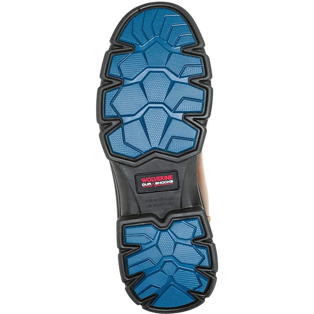 Wolverine Men's Durashocks Slip Resistant Icon 6" Soft Toe Waterproof Work Boot -Tan- W240026 - Overlook Boots