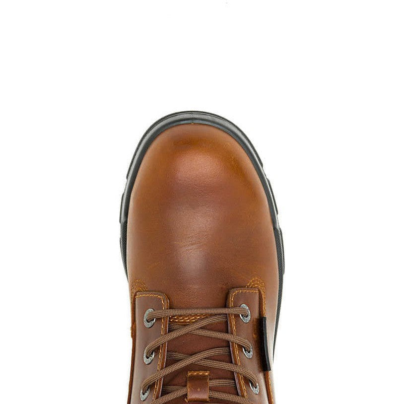 Wolverine Men's Durashocks Slip Resistant Icon 6" Composite Toe Waterproof Work Boot -Tan- W241100 - Overlook Boots