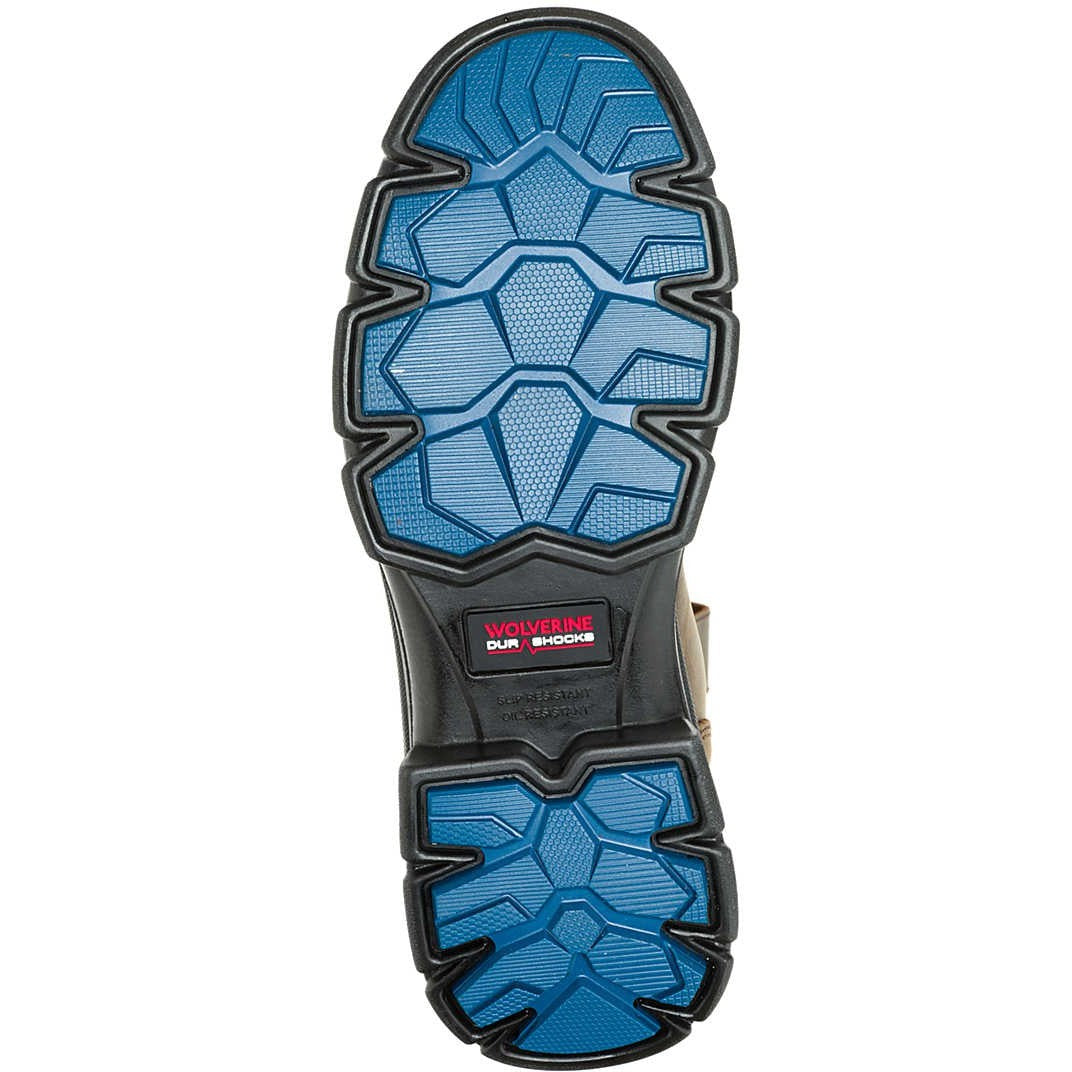 Wolverine Men's Durashocks Icon Composite Toe Waterproof Wellington Work Boot -Brown- W241104 - Overlook Boots