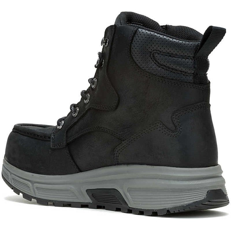 Wolverine Men's Ride 6" Composite Toe Waterproof Wedge Work Boot -Black- W241152 - Overlook Boots