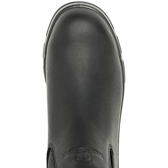 Wolverine Men's Durashocks Icon Soft Toe Waterproof Romeo Work Boot -Black- W240046 - Overlook Boots