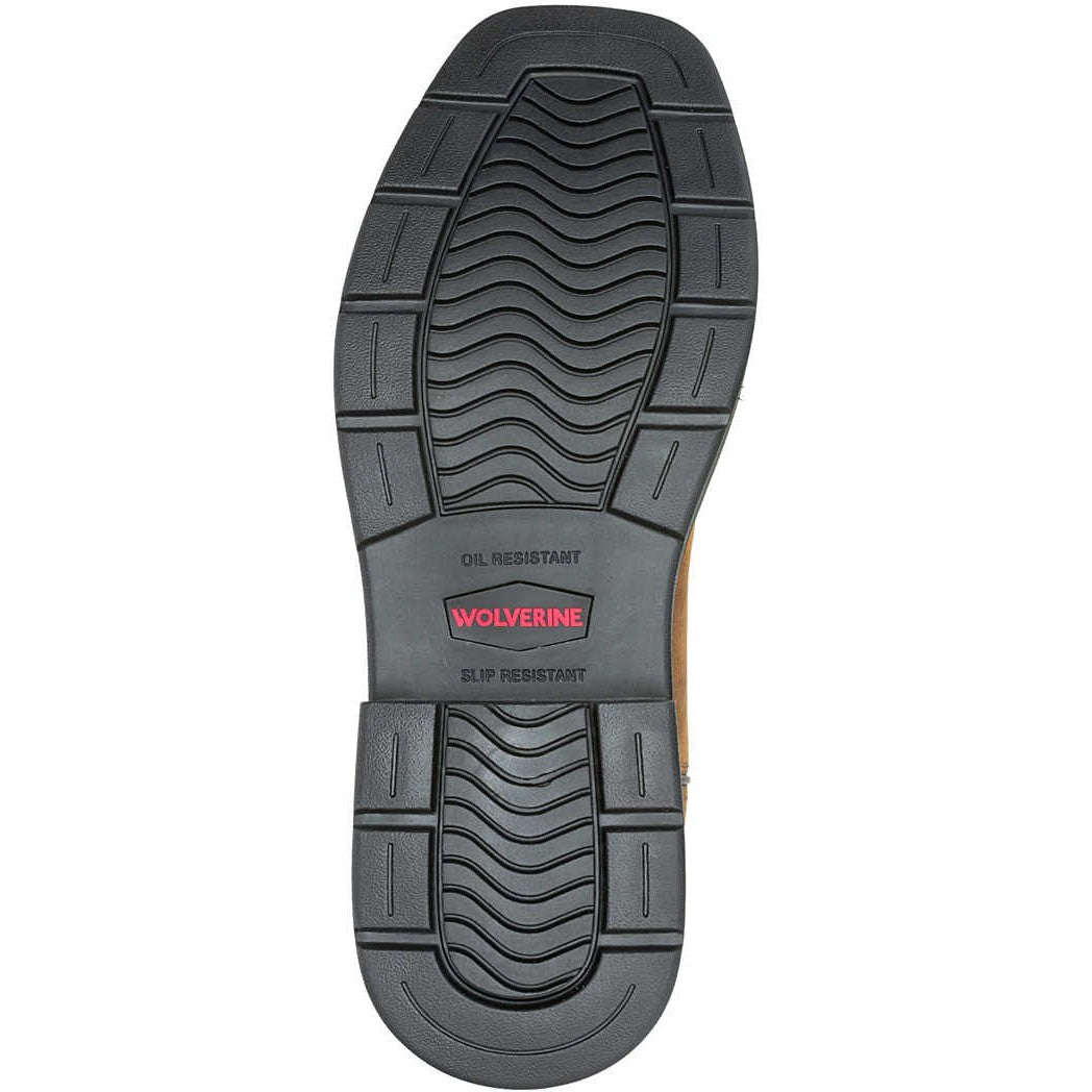 Wolverine Men's Rancher Flag Steel Toe Waterproof Western Work Boot -Brown- W241181 - Overlook Boots