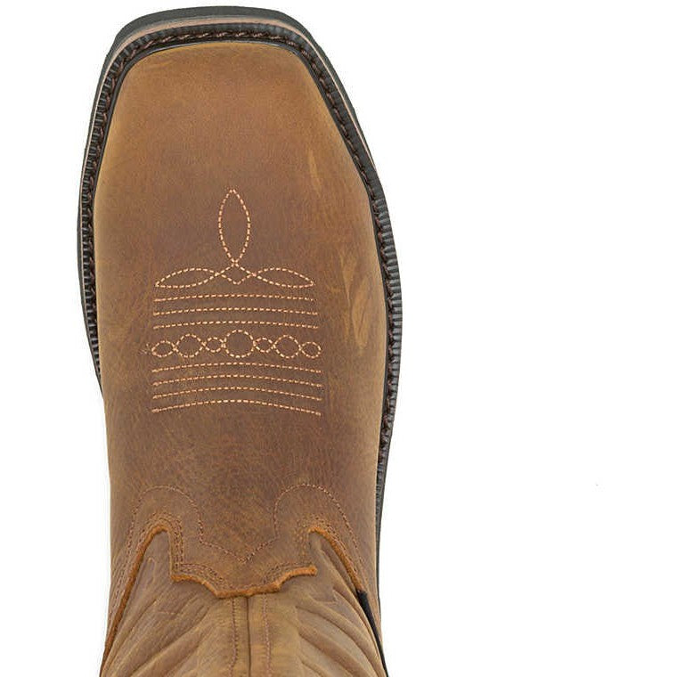 Wolverine Men's Rancher Flag Lx Steel Toe Waterproof Work Boot -Brown- W241184 - Overlook Boots