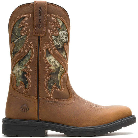 Wolverine Men's Vantage Ft 8" Soft Toe Waterproof 400G Work Boot - Brown - W250065 - Overlook Boots