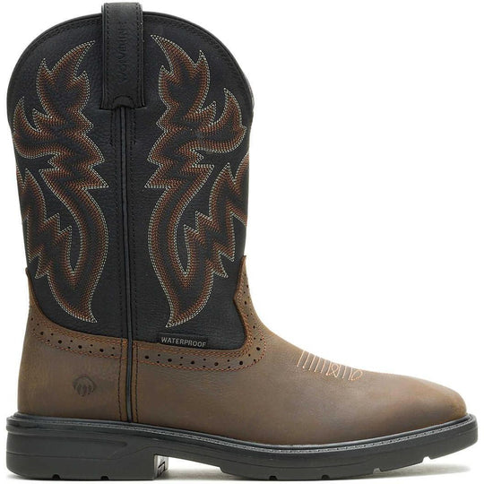 Wolverine Men's Wheatland Pull On Wellington Work Boot - Titanium - W261049 - Overlook Boots