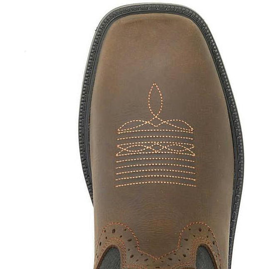 Wolverine Men's Wheatland Pull On Wellington Work Boot - Titanium - W261049 - Overlook Boots