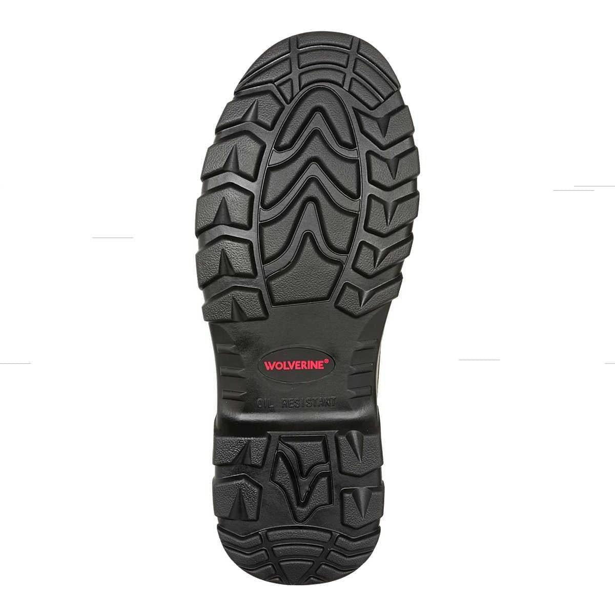 Wolverine Men's Carlsbad 6" Moc Toe Steel Toe Waterproof Work Boot - Black - W251002 - Overlook Boots