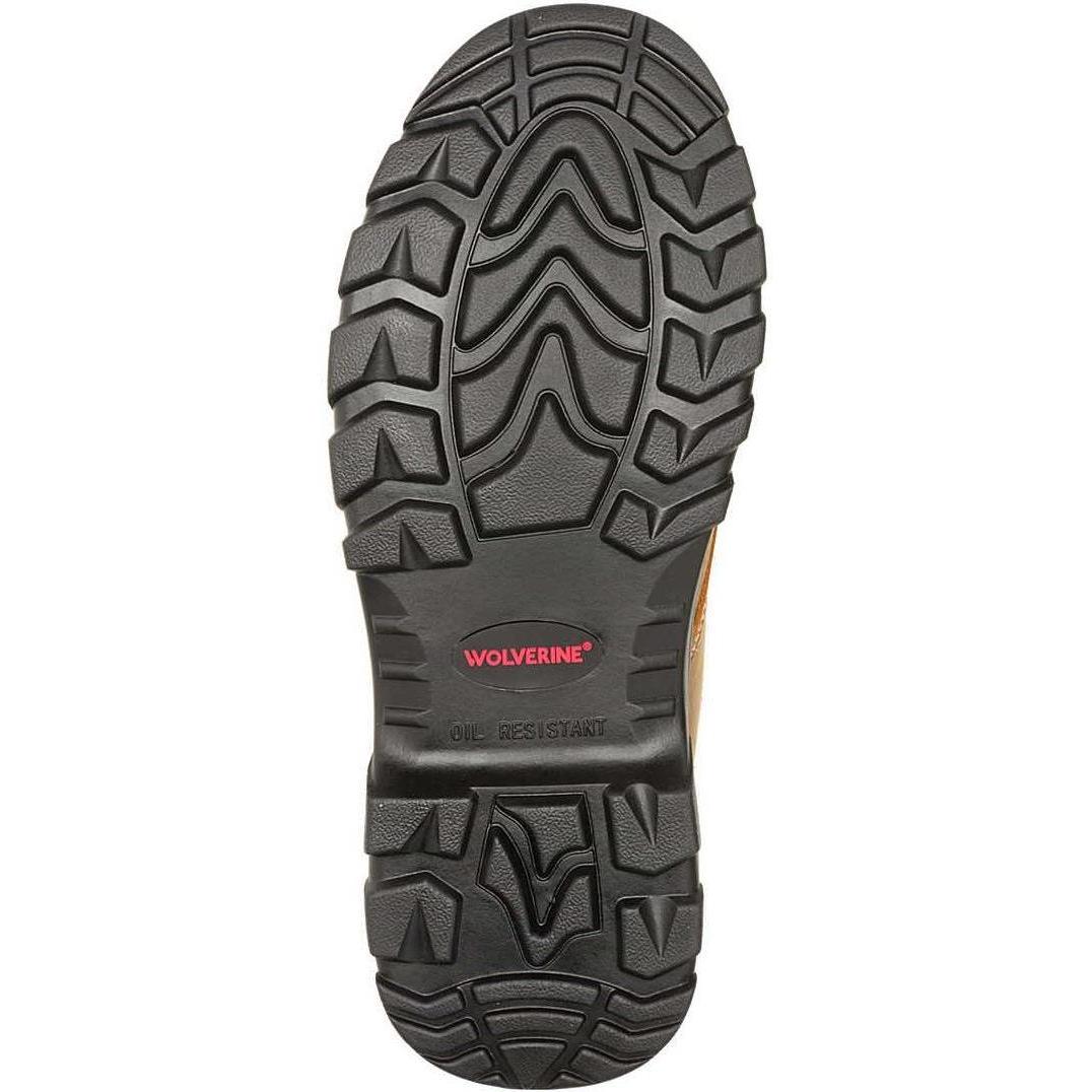 Wolverine Men's Carlsbad 6" Moc Toe Steel-Toe Waterproof Work Boot - Brown - W251003 - Overlook Boots