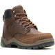 Wolverine Men's Vantage Ft 6" Moc Toe Waterproof Carbonmax Work Boot - Brown - W251007 7.0 / Medium / Dark Brown - Overlook Boots