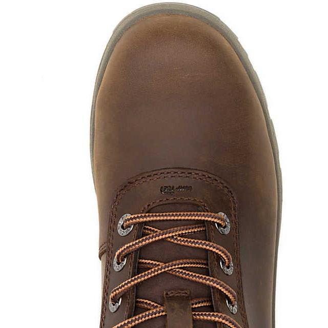 Wolverine Men's Vantage Ft 6" Comp Toe Waterproof Carbonmax Work Boot - Brown - W251010 - Overlook Boots