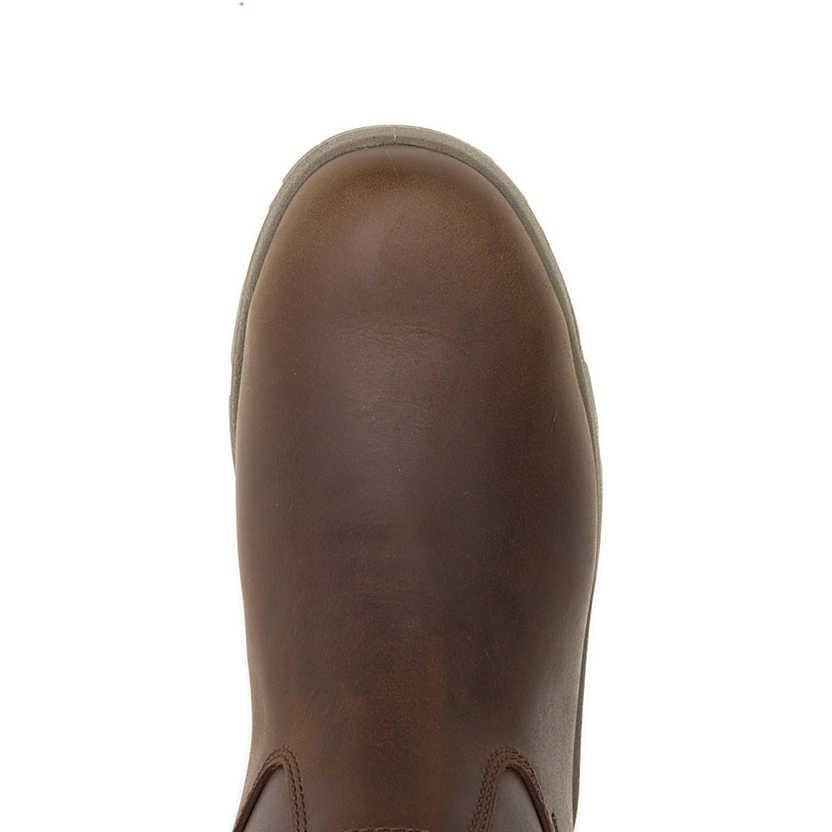 Wolverine Men's Vantage Ft HyperRest Waterproof Wellington Work Boot - Brown - W251012 - Overlook Boots