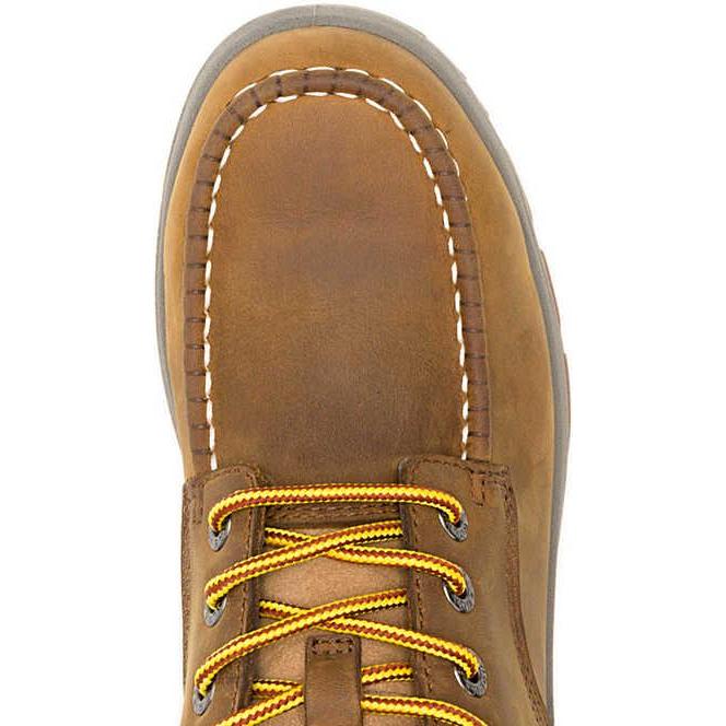 Wolverine Men's Vantage Ft 6" Moc Toe Waterproof Carbonmax Work Boot - Tan - W251037 - Overlook Boots