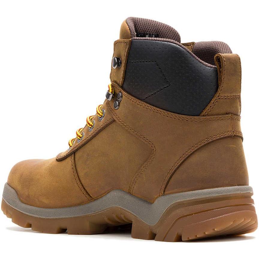Wolverine Men's Vantage Ft 6" Comp Toe Waterproof Carbonmax Work Boot - Tan - W251040 - Overlook Boots