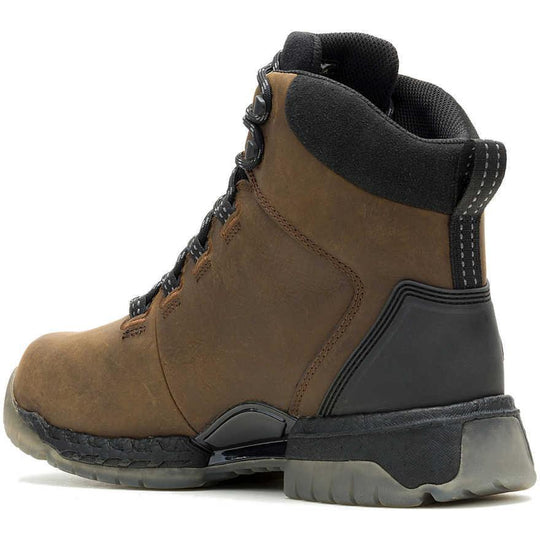 Wolverine Men's I-90 Rush 6" Comp Toe Waterproof Carbonmax Work Boot - Coffee - W251127 - Overlook Boots
