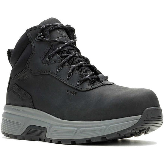 Wolverine Men's Ride Performance Comp Toe Waterproof Wedge Work Boot - Black - W251134 7.0 / Medium / Black - Overlook Boots