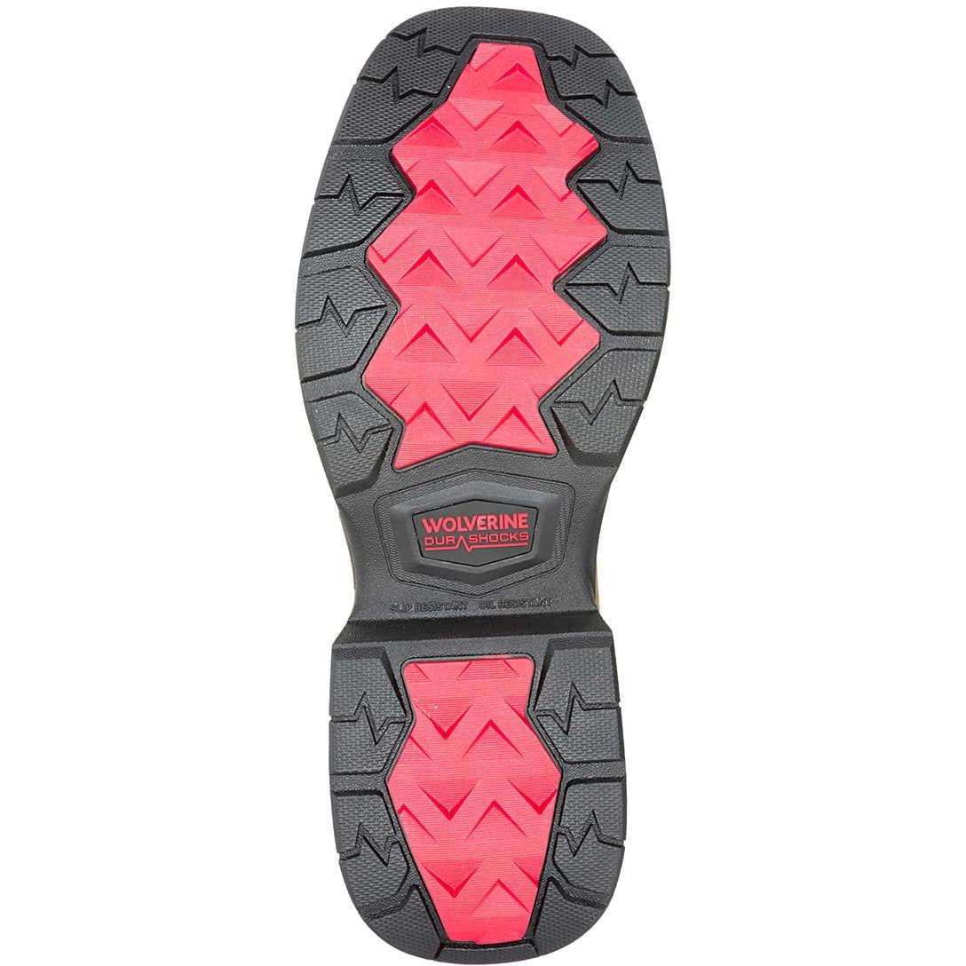 Wolverine Men's Rancher Waterproof Pull-On Western Work Boot - Black - W251138 - Overlook Boots