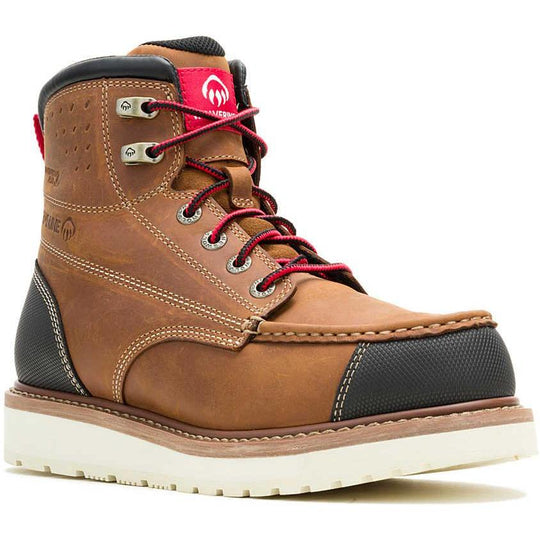 Wolverine Men's Vantage Ft 8" Comp Toe Waterproof 400G Work Boot - Tan - W251143 7.0 / Medium / Tan - Overlook Boots