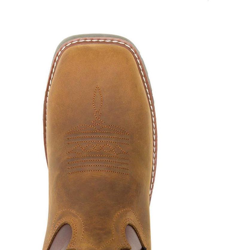 Wolverine Men's Rancher Pro Comp Toe Waterproof Western Work Boot - Rush - W251014 - Overlook Boots