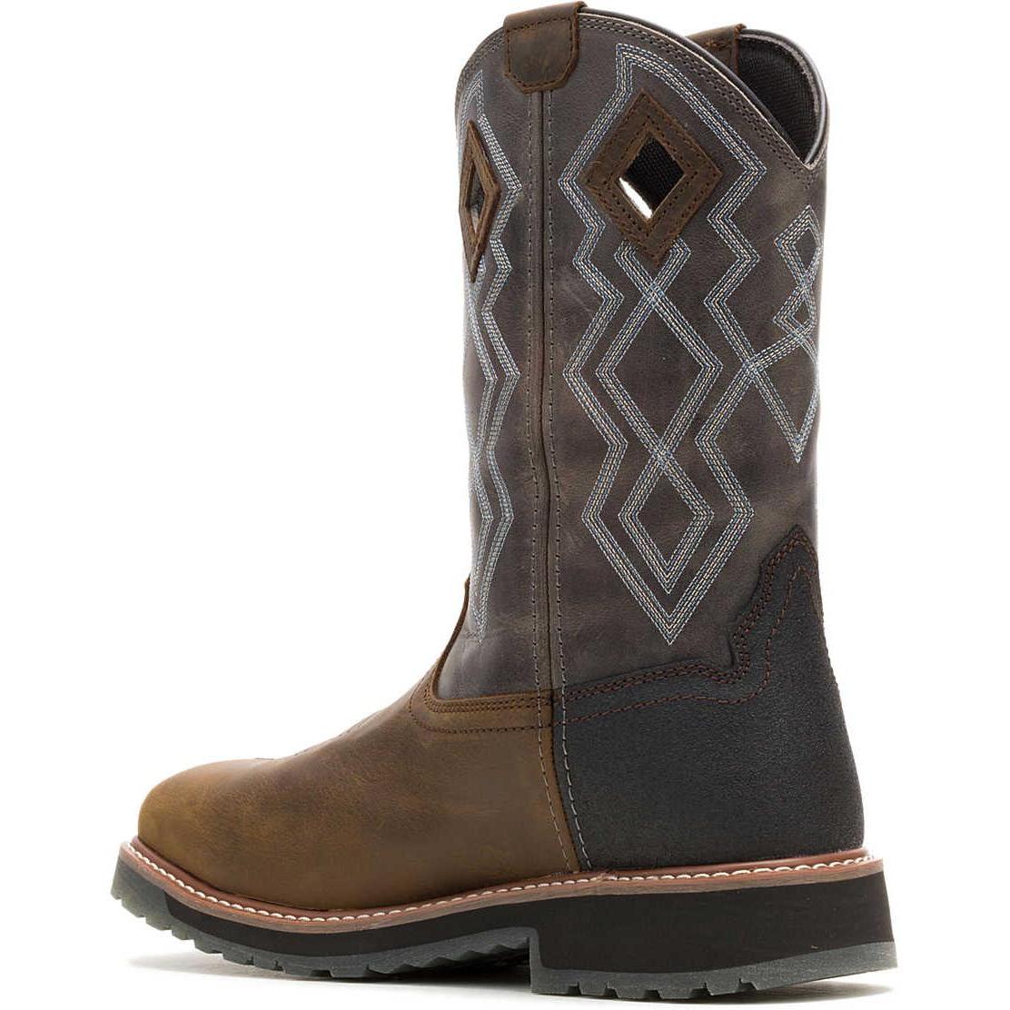 Wolverine Men's Rancher Pro Comp Toe Waterproof Western Work Boot - Titanium - W251016 - Overlook Boots