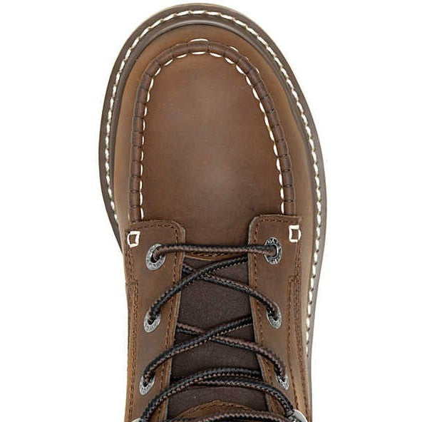 Wolverine Women's Trade 6" Soft Toe Wedge Unlined Work Boot- Brown- W240013 - Overlook Boots