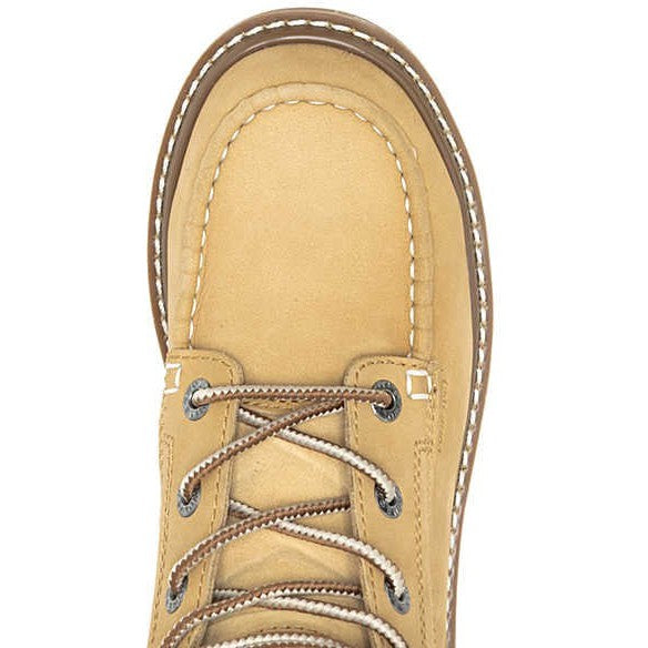 Wolverine Women's Trade Wedge Unlined 6" Composite Toe Work Boot- Sand- W241059 - Overlook Boots