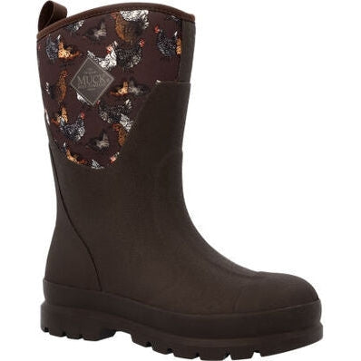 Muck Women's Chore Mid Waterproof Work Boot -Brown- WCHM9CK - Overlook Boots