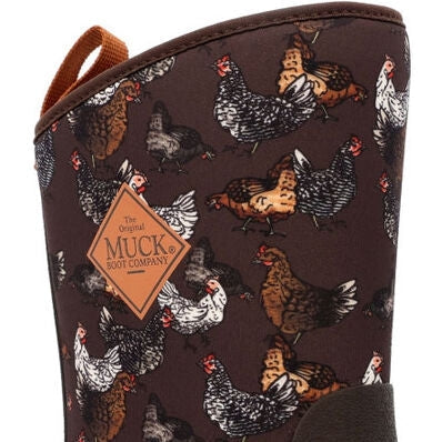 Muck Women's Muckster II Mid Waterproof Ankle Work Boot -Brown- WM29CK - Overlook Boots