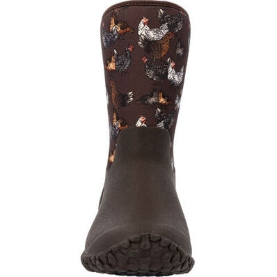 Muck Women's Muckster II Mid Waterproof Ankle Work Boot -Brown- WM29CK - Overlook Boots