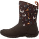 Muck Women's Muckster II Mid Waterproof Ankle Work Boot -Brown- WM29CK - Overlook Boots