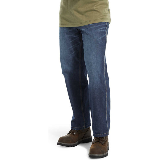 Wolverine Men's Flame Resistant Stretch Denim Pants - Denim - W1207040-401 - Overlook Boots