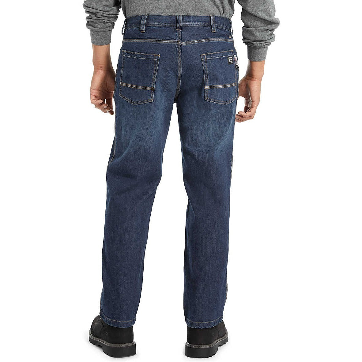 Wolverine Men's Flame Resistant Stretch Denim Pants - Rinse - W1207040-410 - Overlook Boots