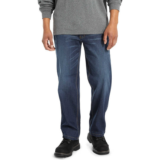 Wolverine Men's Flame Resistant Stretch Denim Pants - Rinse - W1207040-410 - Overlook Boots