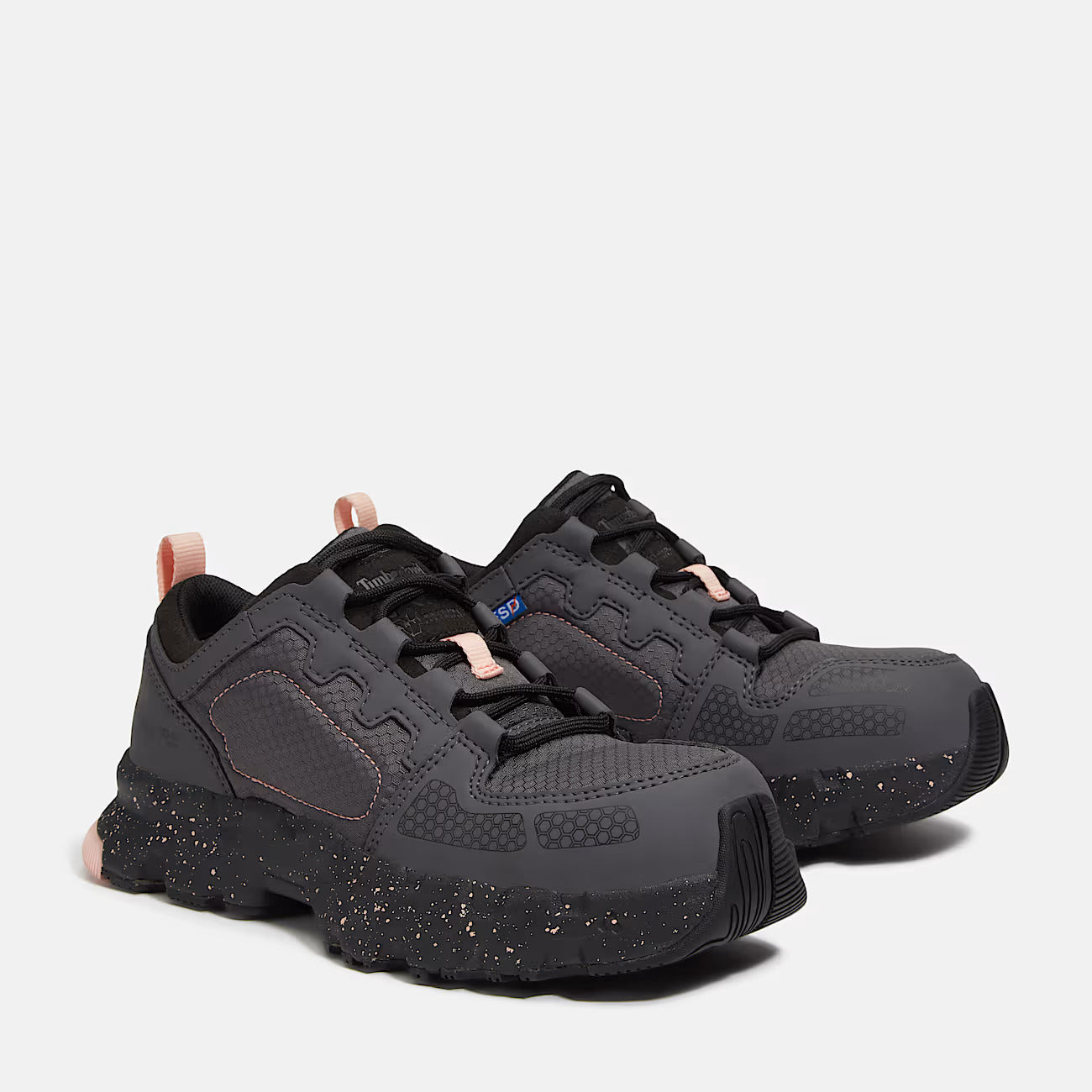 Timberland Pro Women's Powertrain Composite Toe Sneaker Work Shoe- Grey- TB0A67PBEDA - Overlook Boots