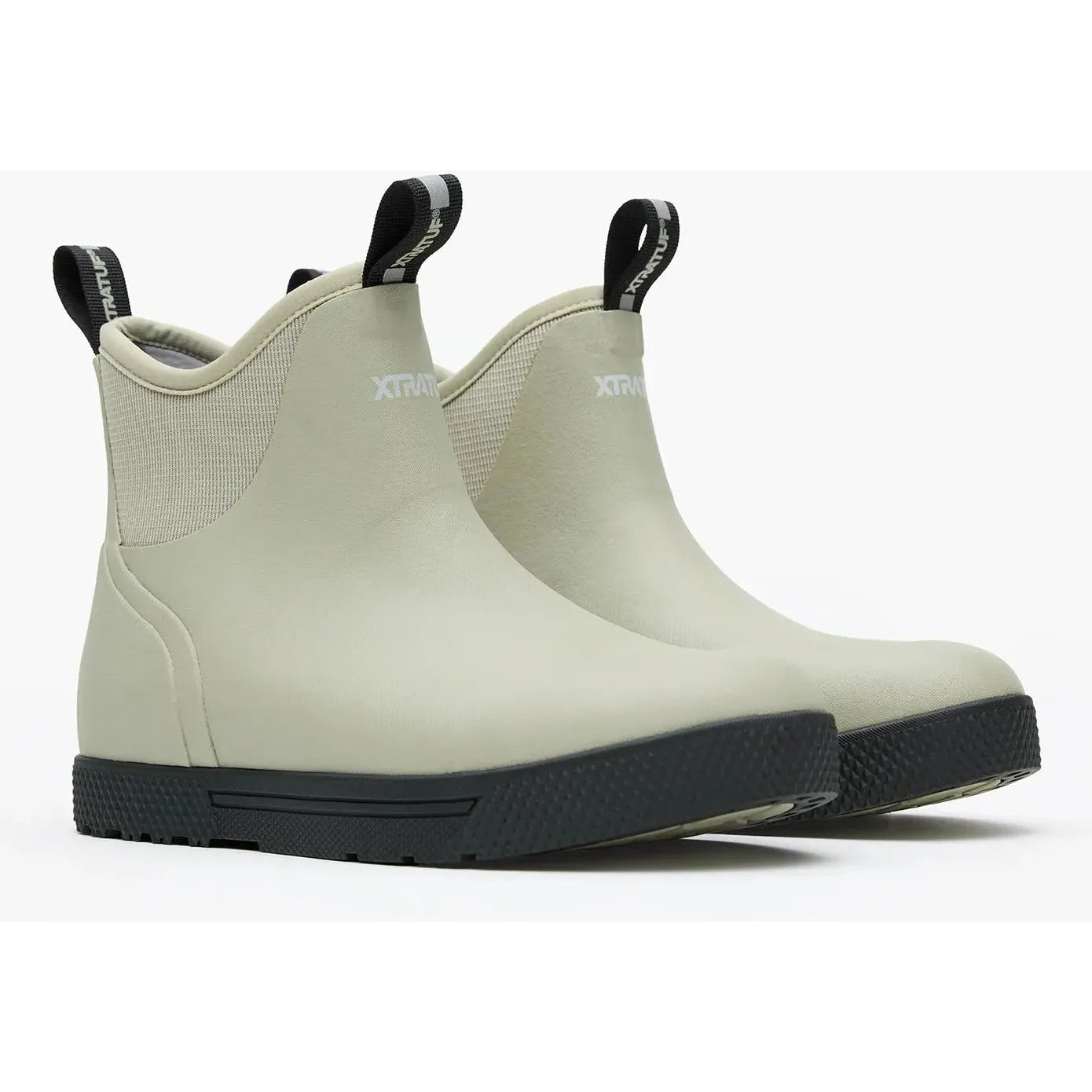 Xtratuf Men's Wheelhouse 6" Waterproof Ankle Deck Boot - Stone - XMW103 - Overlook Boots