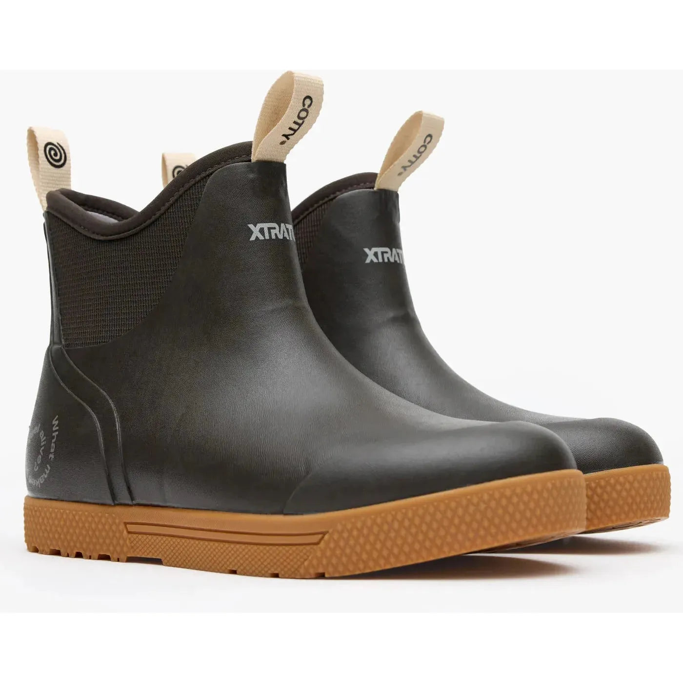 Xtratuf Men's Wheelhouse 6" WP Ankle Deck Boot- Brown- XMWAC900 - Overlook Boots