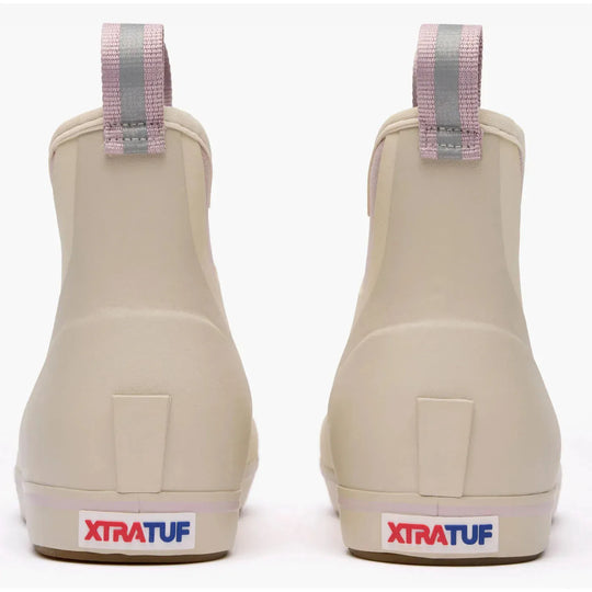 Xtratuf Women's Ankle Deck 6" Waterproof Pull On Boot - Ivory - XWAB902 - Overlook Boots