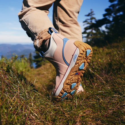 Xtratuf Women's Ice Fleege Lined Waterproof Ankle Deck Work Boot -Brown- XWABI400 - Overlook Boots