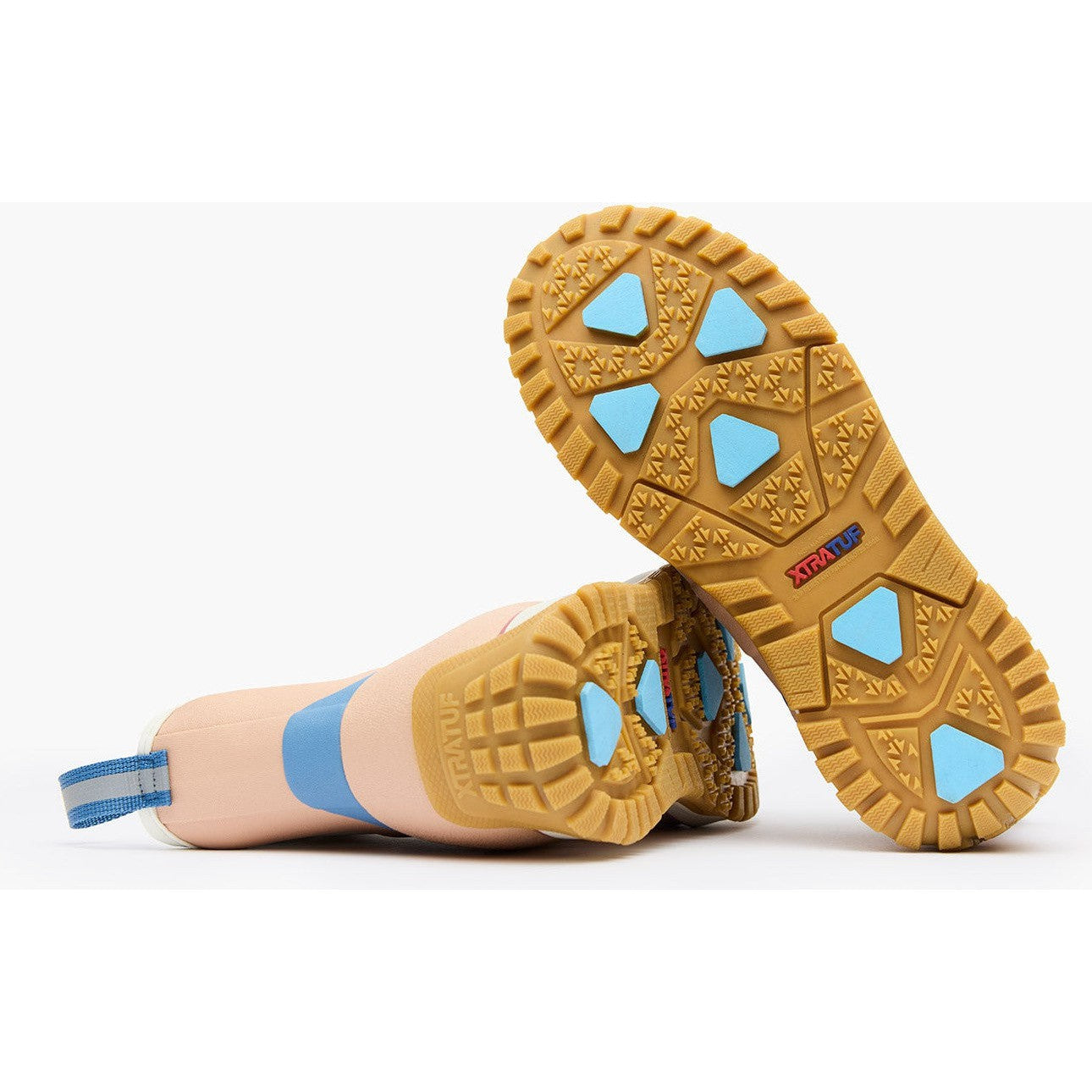 Xtratuf Women's Ice Fleege Lined Waterproof Ankle Deck Work Boot -Brown- XWABI400 - Overlook Boots