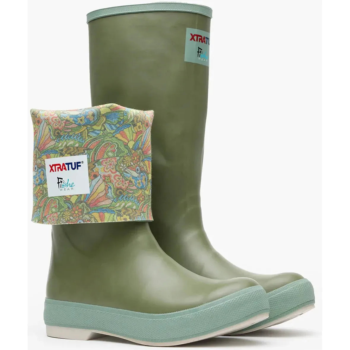 Xtratuf Women's Legacy 15" WP Slip Resistant Boot- Grey- XWL10FBB - Overlook Boots