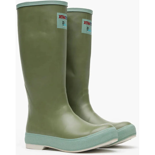 Xtratuf Women's Legacy 15" Waterproof Slip Resistant Work Boot - Grey - XWL10FBB - Overlook Boots