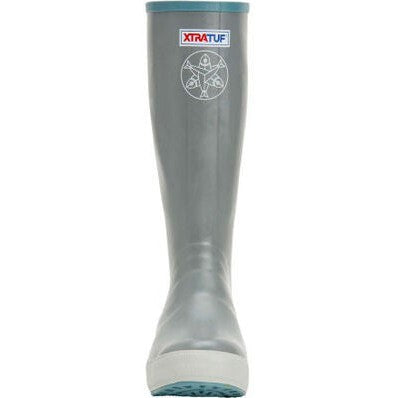 Xtratuf Women's Salmon Sisters 15" Waterproof Legacy Work Boot -Grey- XWL1SD - Overlook Boots