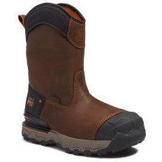 Timberland Pro Men's Boondock Ultralight Comp Toe Wellington Work Boot - Brown - TB0A6473EM4 7 / Medium / Brown - Overlook Boots