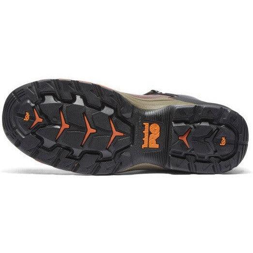 Timberland Pro Men's Hypercharge 6" Composite Toe Waterproof Work Boot- Brown- TB1A1Q54214 - Overlook Boots