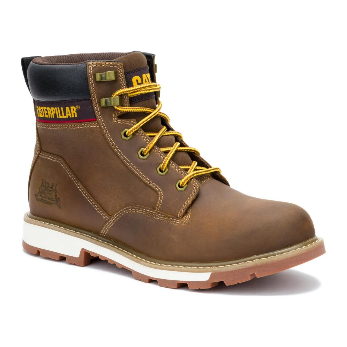 Cat Men's 247 6" Soft Toe Work Boot - Pyramid - P51121 6 / Medium / Pyramid - Overlook Boots