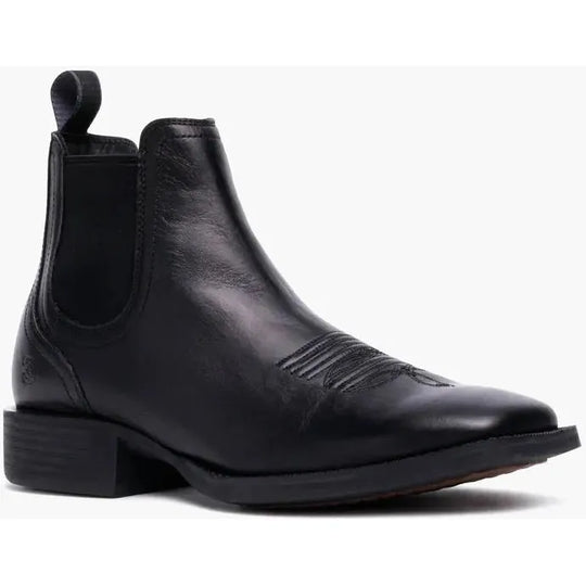 Durango Men's Shyloh 5" Soft Toe Chelsea Work Boot- Black- DDB0525 7 / Medium / Black - Overlook Boots