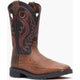Durango Men's Workhorse 11" Steel Toe Pull On Work Boot - Black- DDB0529 7 / Medium / Brown - Overlook Boots