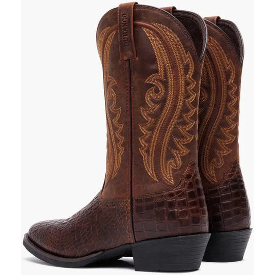 Durango Men's Shyloh 12" Soft Toe Western Work Boot- Brown- DDB0532 - Overlook Boots