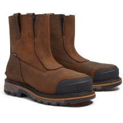 Timberland Pro Men's True Grit Soft Toe Waterproof Chelsea Work Boot - Brown - TB0A64BFEM4 - Overlook Boots