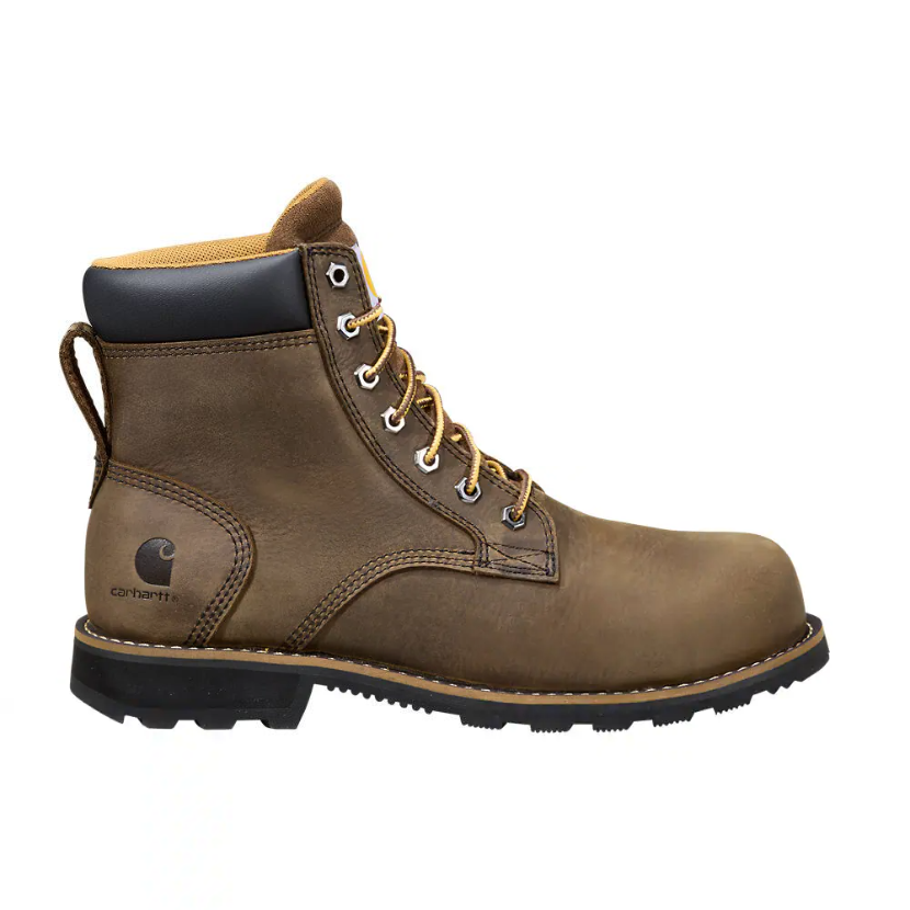 Carhartt Men's Frontier 6" Composite Toe Water Resistant Boot- Brown- FN6365-M - Overlook Boots